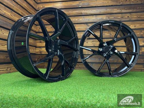 Ratlankis Forged Lamborghini Urus Mansory Style R24X12J 5X130 ET30 71.6 Gloss Black