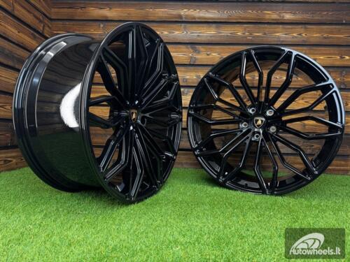 Ratlankis Forged Lamborghini Urus SE Style R23X10J 5X130 ET20 71.6 Black