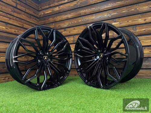 Ratlankis Forged Lamborghini Urus SE Style R23X11.5J 5X130 ET14 71.6 Black