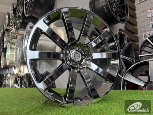 Ratlankis Chrysler 300C R20X9J 5x115 ET26 71.5 Chrome