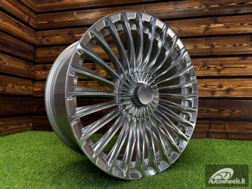 Ratlankis Mercedes-Benz S/E/C Class Maybach Style 19X8.5J 5X112 ET36 66.56 Polished