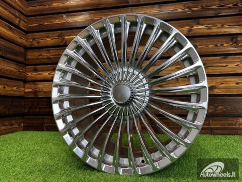 Ratlankis Mercedes-Benz S/E/C Class Maybach Style 19X8.5J 5X112 ET36 66.56 Polished