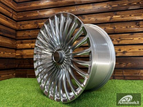 Ratlankis Mercedes-Benz S/E/C Class Maybach Style 19X8.5J 5X112 ET36 66.56 Polished