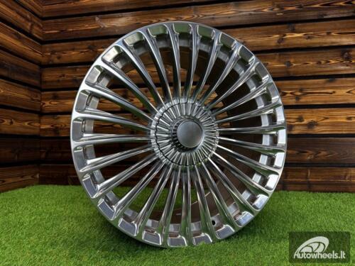 Ratlankis Mercedes-Benz S/E/C Class Maybach Style 19X9.5J 5X112 ET43 66.56 Polished