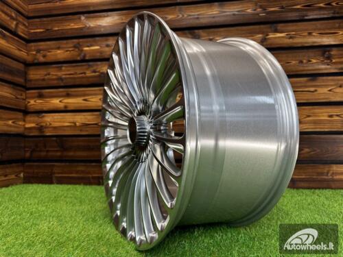 Ratlankis Mercedes-Benz S/E/C Class Maybach Style 19X9.5J 5X112 ET43 66.56 Polished