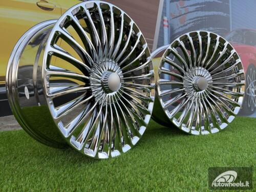 Ratlankis Mercedes-Benz S/E/C Class Maybach Style 20X8.5J 5X112 ET36 66.56 Vacum Chrome