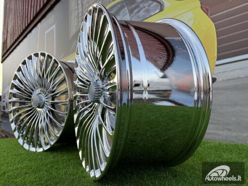 Ratlankis Mercedes-Benz S/E/C Class Maybach Style 20X9.5J 5X112 ET43 66.56 Vacum Chrome