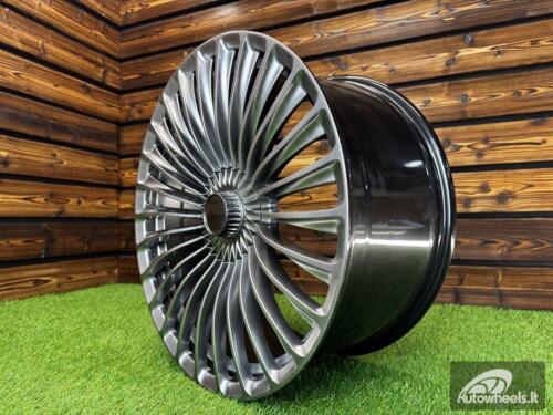 Ratlankis Mercedes-Benz S/E/C Class Maybach Style 20X8.5J 5X112 ET36 66.56 Hyper Black