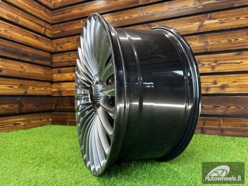 Ratlankis Mercedes-Benz S/E/C Class Maybach Style 20X8.5J 5X112 ET36 66.56 Hyper Black