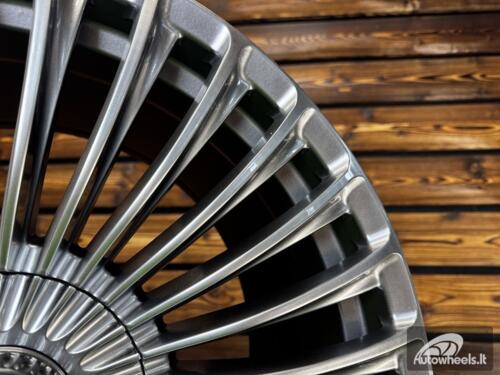 Ratlankis Mercedes-Benz S/E/C Class Maybach Style 20X8.5J 5X112 ET36 66.56 Hyper Black