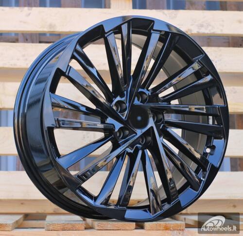 Ratlankis R19x8  5X112  ET  45  57.1  FBX261  Black (BL)  For SKODA  (K3)  (HYBRID FORGED)