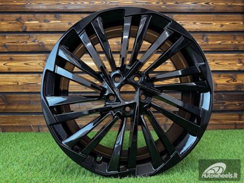 Ratlankis R19x8  5X112  ET  45  57.1  FBX261  Black (BL)  For SKODA  (K3)  (HYBRID FORGED)