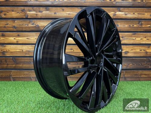 Ratlankis R19x8  5X112  ET  45  57.1  FBX261  Black (BL)  For SKODA  (K3)  (HYBRID FORGED)
