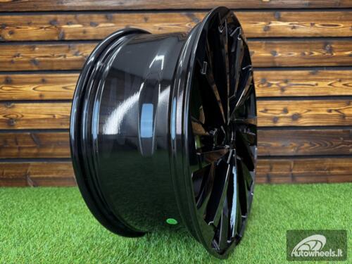 Ratlankis R19x8  5X112  ET  45  57.1  FBX261  Black (BL)  For SKODA  (K3)  (HYBRID FORGED)