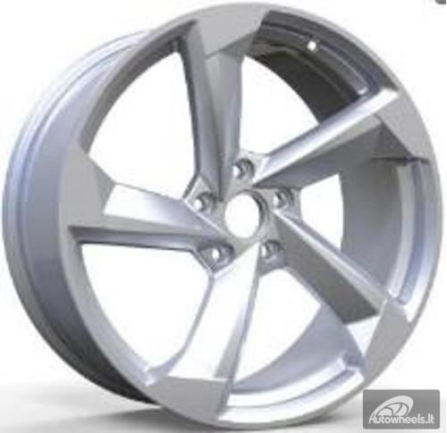 Ratlankis R20x8.5  5X112  ET  40  66.5  FBX390  Black Polished (MB)  For AUD  (K3)  (HYBRID FORGED)