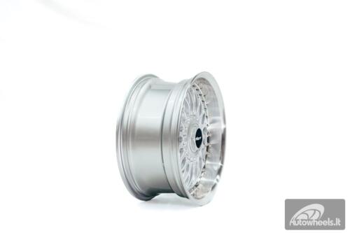 Ratlankis HART HR86 R17X8J 4X100/4X108 ET20 CB:73.1mm Silver face and Diamond cut lip Silver Rivets