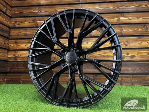 Ratlankis R19x8.5  5X112  ET  40  66.6  HX024F  (F829)  Black Half Matt (BLHM)  For HAXER  (Z7)  (HYBRID FORGED New Model)