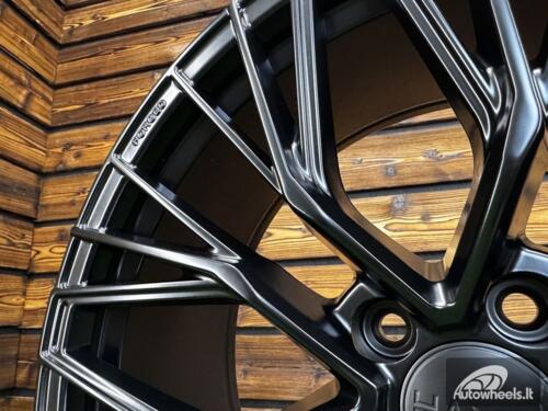 Ratlankis R19x8.5  5X112  ET  25  66.6  HX024F  (F829)  Black Half Matt (BLHM)  For HAXER  (Z7)  (HYBRID FORGED New Model)