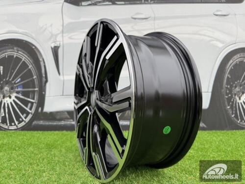 Ratlankis R16x6.5  5X108  ET  45  65.1  6408  Black Polished (MB)  For RACIN  (K8)  (HYBRID FORGED (max 1250kg))