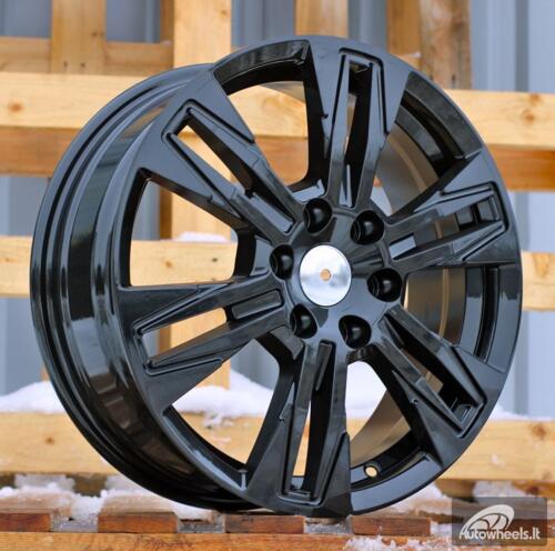 Ratlankis R17x6.5  6X120  ET  50  74.5  IN3606F  Black (BL)  For FORD  (K8)  (HYBRID FORGED (max 1200kg))
