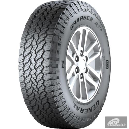 235/85R16 GENERAL GRABBER AT3 120/116S OWL FR DBB75 3PMSF M+S