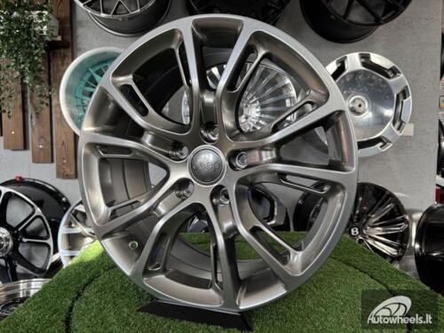 Ratlankis R20x8  5X127  ET  50.8  71.5  BK568  (INFR670)  Hyper Black (HB)  For JEEP  (Z7)