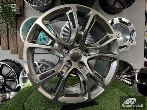 Ratlankis R20x8  5X127  ET  50.8  71.5  BK568  (INFR670)  Hyper Black (HB)  For JEEP  (Z7)