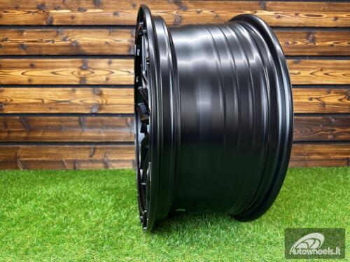 Ratlankis R18x8  5X108  ET  40  67.1  FBX384  Black Half Matt (BLHM)  For RACIN  (Z7)  (HYBRID FORGED)