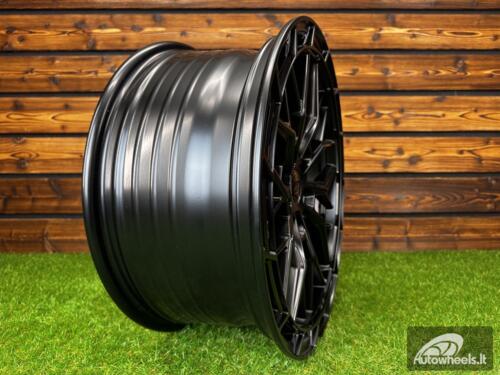 Ratlankis R18x8  5X108  ET  40  67.1  FBX384  Black Half Matt (BLHM)  For RACIN  (Z7)  (HYBRID FORGED)