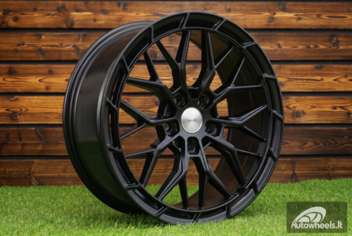 Ratlankis R18x8  5X120  ET  35  72.6  FBX384  Black Half Matt (BLHM)  For RACIN  (Z7)  (HYBRID FORGED)