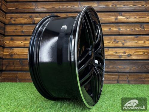 Ratlankis R19x8  5X112  ET  52  66.6  IN3517F  Black+Polished Lip (BLPL)  For MER  (Z7)  (HYBRID FORGED V-Class/Vito (max 1075kg))