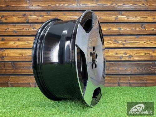 Ratlankis R19x8  5X112  ET  52  66.6  IN3518F  Black Polished (MB)  For MER  (K8)  (HYBRID FORGED V-Class/Vito (max 1075kg))