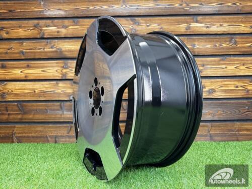 Ratlankis R19x8  5X112  ET  52  66.6  IN3518F  Black Polished (MB)  For MER  (K8)  (HYBRID FORGED V-Class/Vito (max 1075kg))