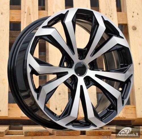 Ratlankis R18x7  5X114.3  ET  35  60.1  Y1133  (FBX247)  Black Polished (MB)  For TOYOT  (Z7)  (HYBRID FORGED New RAV-4)