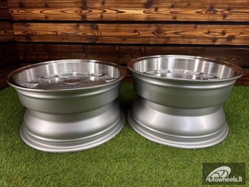 Ratlankis R16x9  5X112  ET  10  66.6  SW355  Silver+Polished Lip (SP)  For MER  (P1)  (Rear+Front)