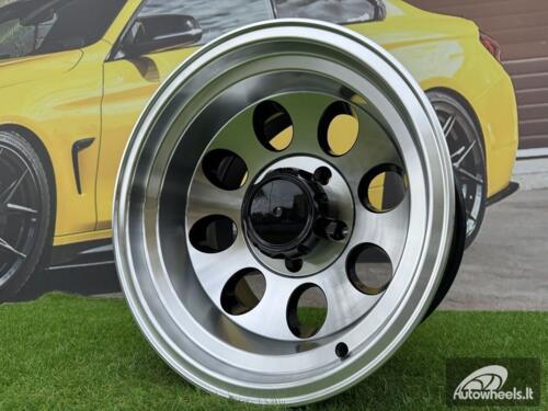 Ratlankis R16x10  5X139.7  ET  M48  110.1  BY997  Black Polished (MB)  For 4X4  (Z2)
 AKC