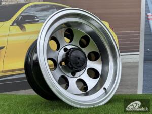 Ratlankis R16x10  5X139.7  ET  M48  110.1  BY997  Black Polished (MB)  For 4X4  (Z2)
 AKC