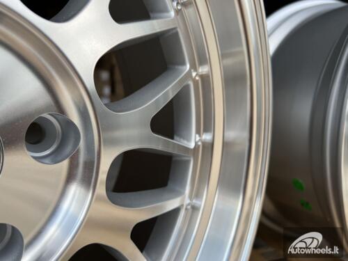 Ratlankis R18x8  5X112  ET  35  66.5  A1025  Polished Silver (MS)  For RACIN  (P)  (Rear+Front Style BBS) AKC