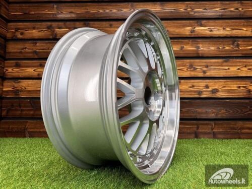 Ratlankis R18x8  5X112  ET  35  66.5  A1025  Polished Silver (MS)  For RACIN  (P)  (Rear+Front Style BBS) AKC