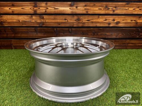 Ratlankis R18x8  5X112  ET  35  66.5  A1025  Polished Silver (MS)  For RACIN  (P)  (Rear+Front Style BBS) AKC