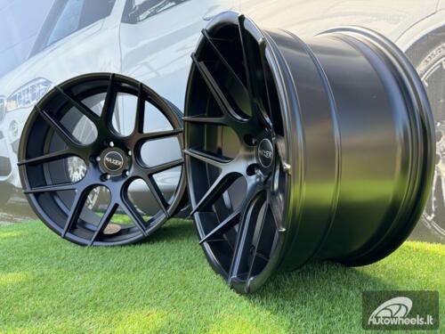 Ratlankis R20x9  5X120  ET  15  74.1  SSA03  (HX022)  Black Half Matt (BLHM)  For HAXER  (Z1)  (Rear+Front) AKC