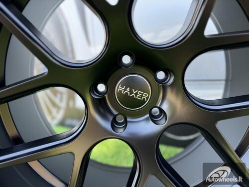 Ratlankis R20x9  5X120  ET  15  74.1  SSA03  (HX022)  Black Half Matt (BLHM)  For HAXER  (Z1)  (Rear+Front) AKC