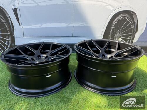 Ratlankis R20x10  5X120  ET  0  74.1  SSA03  (HX022)  Black Half Matt (BLHM)  For HAXER  (Z1)  (Rear+Front) AKC