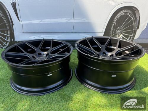 Ratlankis R20x10  5X120  ET  0  74.1  SSA03  (HX022)  Black Half Matt (BLHM)  For HAXER  (Z1)  (Rear+Front) AKC