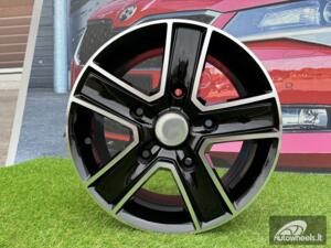 Ratlankis R16x6.5  5X130  ET  50  89.1  BK473  Black Polished (MB)  For MER  (K4+D4)  (max 1250kg) AKC