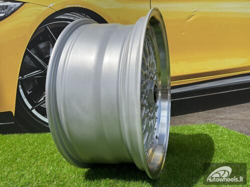 Ratlankis R18x8  10X112/120  ET  20  74.1  BY479  (XF135)  Silver+Polished Lip (SP)  For RACIN  (K4+P1)  (BBS Style Front+Rear) AKC