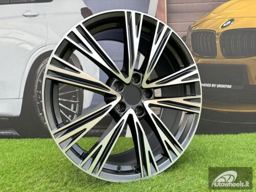 Ratlankis R20x9  5X112  ET30  66.5  B1424  (FBX045)  Grey Polished For AUD AKC
