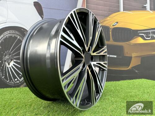 Ratlankis R20x9  5X112  ET30  66.5  B1424  (FBX045)  Grey Polished For AUD AKC