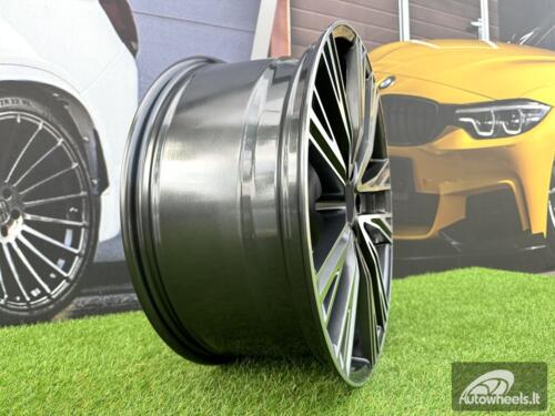 Ratlankis R20x9  5X112  ET30  66.5  B1424  (FBX045)  Grey Polished For AUD AKC
