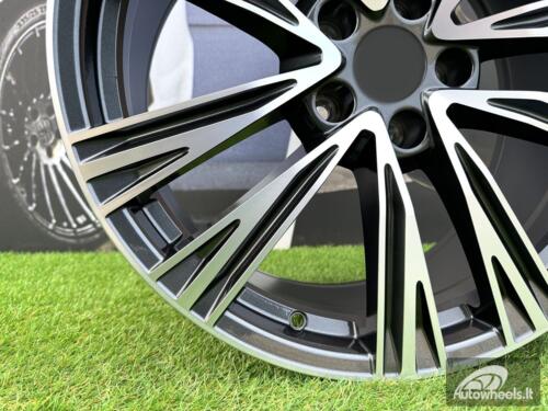 Ratlankis R20x9  5X112  ET30  66.5  B1424  (FBX045)  Grey Polished For AUD AKC